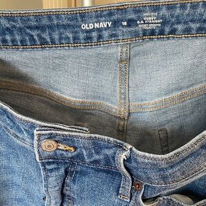 Old Navy Light Blue Denim Jeans High Rise Curvy Size 18